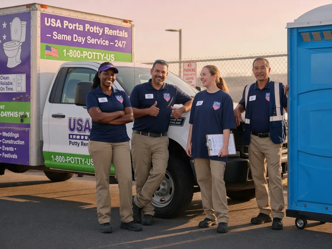 Porta Potty Rental company in Hoffmeister, NY